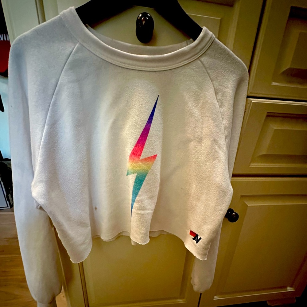 Aviator Nation Crop Sweatshirt